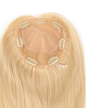 Best 16 Inch Blonde Hair Topper for Women Alopecia