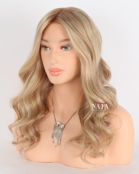 18-inch-long-blonde-beach-wave-glueless-human-hair-wig