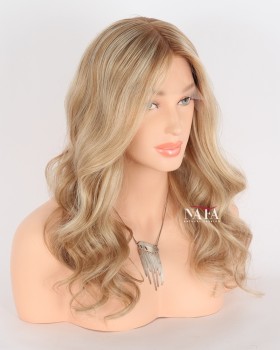 18-inch-long-blonde-beach-wave-glueless-human-hair-wig