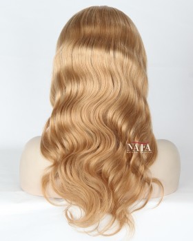 Blonde Body Wave Full Lace Wig Human Hair