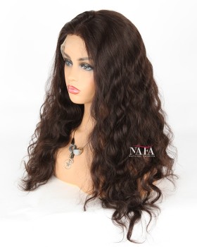 Cheap Real Hair Natural Wave Human Hair Wig