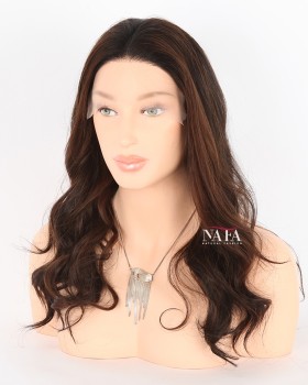 16-inch-dark-brown-wavy-glueless-lace-front-frontal-wig