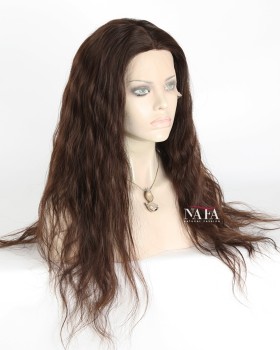 Expensive Long Black Wavy Wig