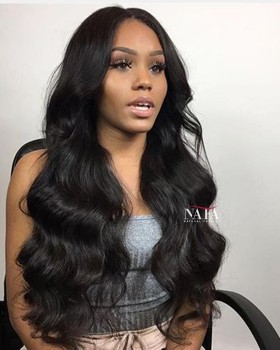 Nafawigs Body Wave Human Hair Lace Wig Online 