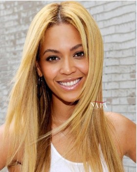 Beyonce Blonde Ombre Wig Transparent Lace Swiss Wig