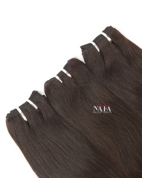 Long Straight Italian Wave Hair Black 3 Bundles