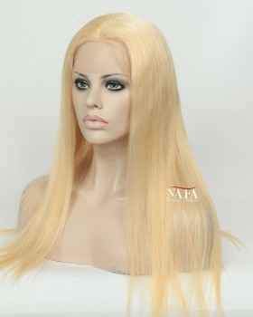 Cheap 613 Frontal Blonde Human Hair Wig