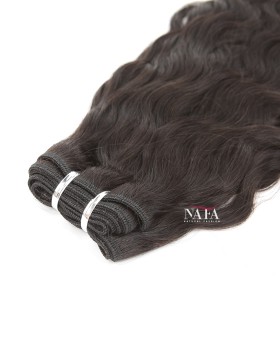 Nafawigs Indian Hair Natural Wave Weave 3 Bundles 