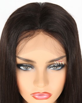 Silk Base Human Hair Full Lace Wig In Stock