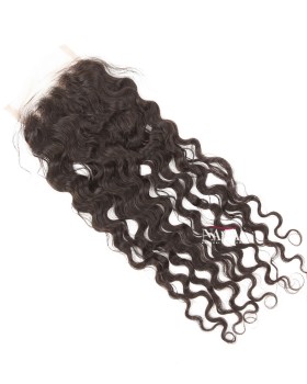 Medium Brown Lace Closure Molado Curl 4x4 Closure
