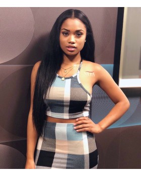 Nafawigs Glueless Lace Front Wigs With Baby Hair Bleached Knots