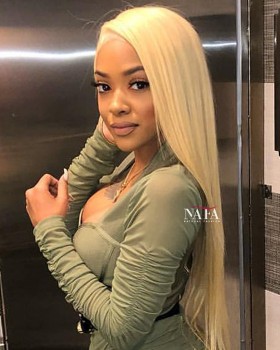 Straight 613 Lace Front Wigs for White Women
