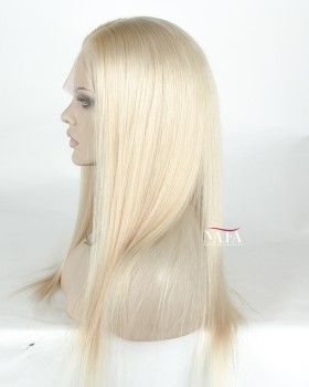 White Human Hair Wigs Long White Hair Wig